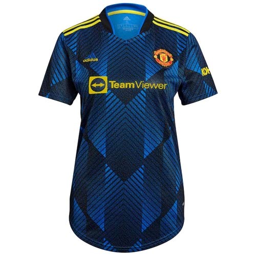 Camiseta Manchester United Tercera equipo Mujer 2021-22